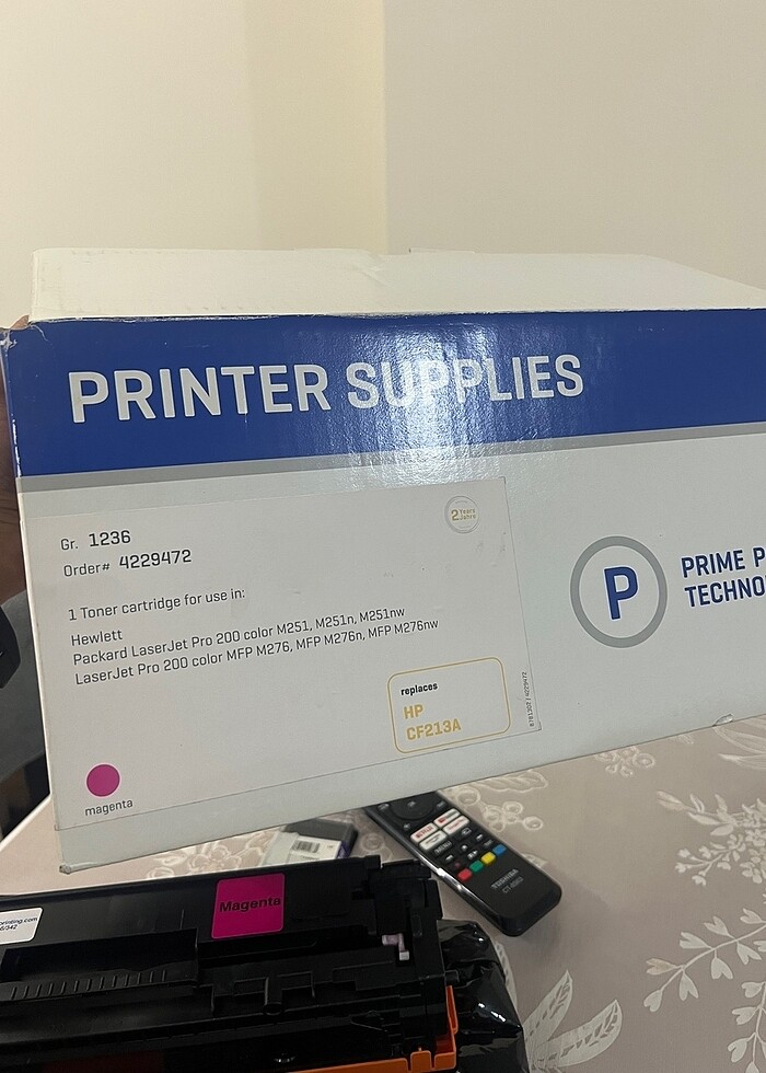Hp toner hic kullanilmamis kontrol amacli acilmistir - Görsel 2