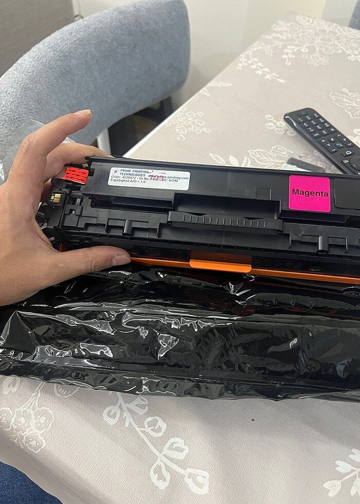 Hp toner hic kullanilmamis kontrol amacli acilmistir - Görsel 3