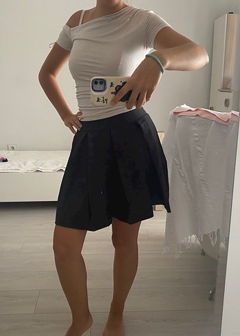 Antrasit Pileli Etek