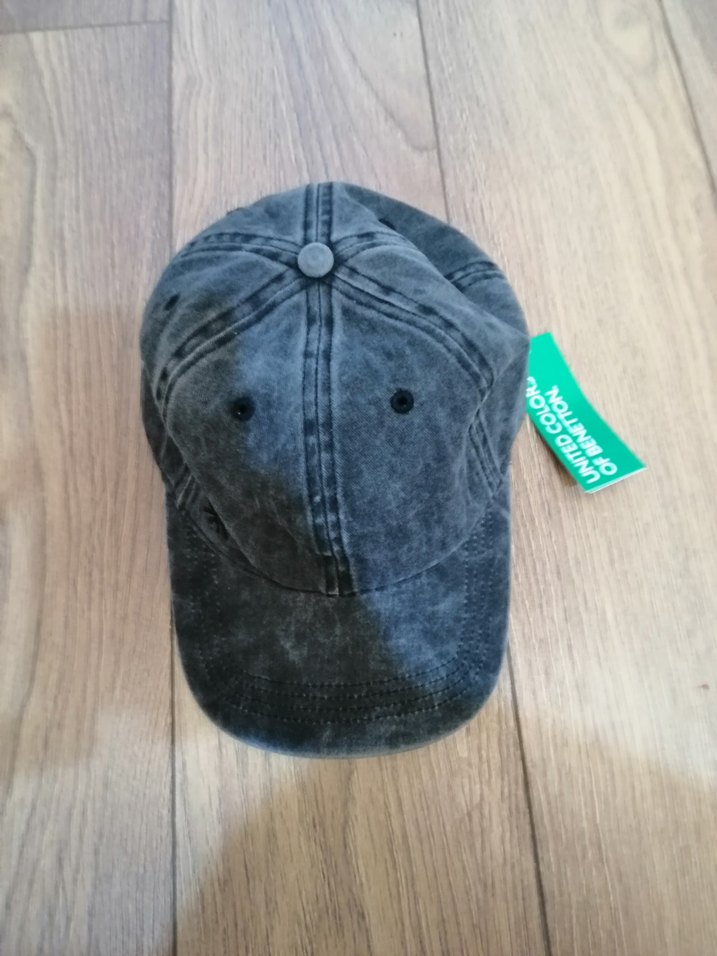 Benetton Gri Denim Kadın Şapka - Görsel 2