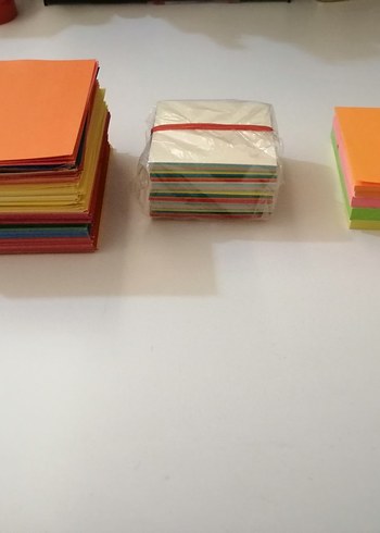 Renkli Kağıt ve Karton Seti - Görsel 9