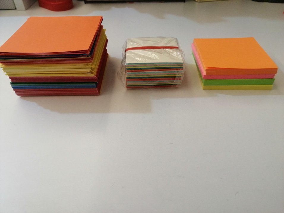 Renkli Kağıt ve Karton Seti - Görsel 2