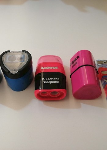 Renkli Silgi ve Kalemtıraş Seti - Görsel 5