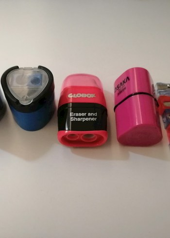 Renkli Silgi ve Kalemtıraş Seti - Görsel 2