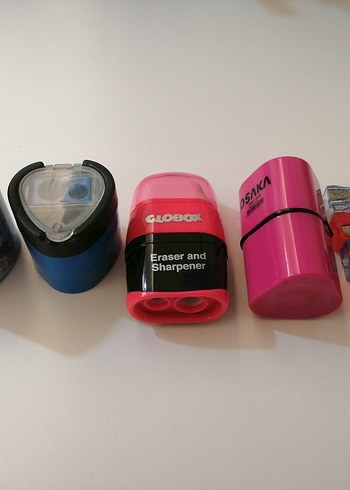 Renkli Silgi ve Kalemtıraş Seti - Görsel 3