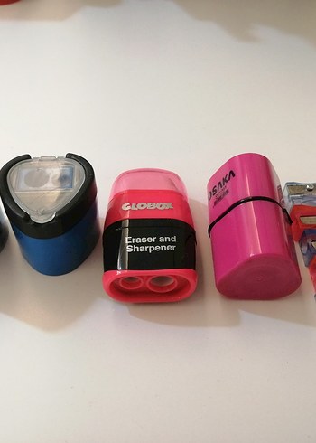 Renkli Silgi ve Kalemtıraş Seti - Görsel 6