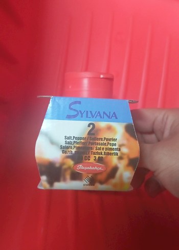 Kırmızı cam tuzluk 2'li Set - Görsel 2