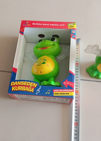 Diğer Renkli Yeşil Kurbağa Eğitim Oyuncağı