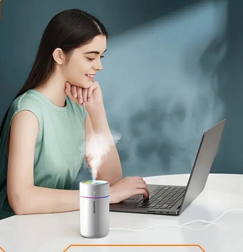 Beyaz Işıklı Hava Nemlendirici - Görsel 3