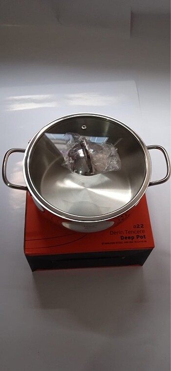 24 CM BASIK TENCERE ÇELİK HİSAR OPTİMA