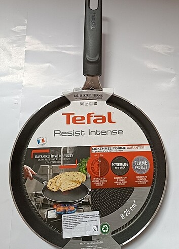 TEFAL KREP TAVA 25 CM RESİST İNTENSE 