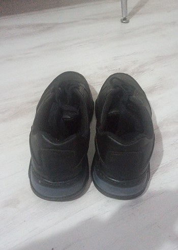 erkek Siyah Minimalist Spor Ayakkabı - Görsel 3