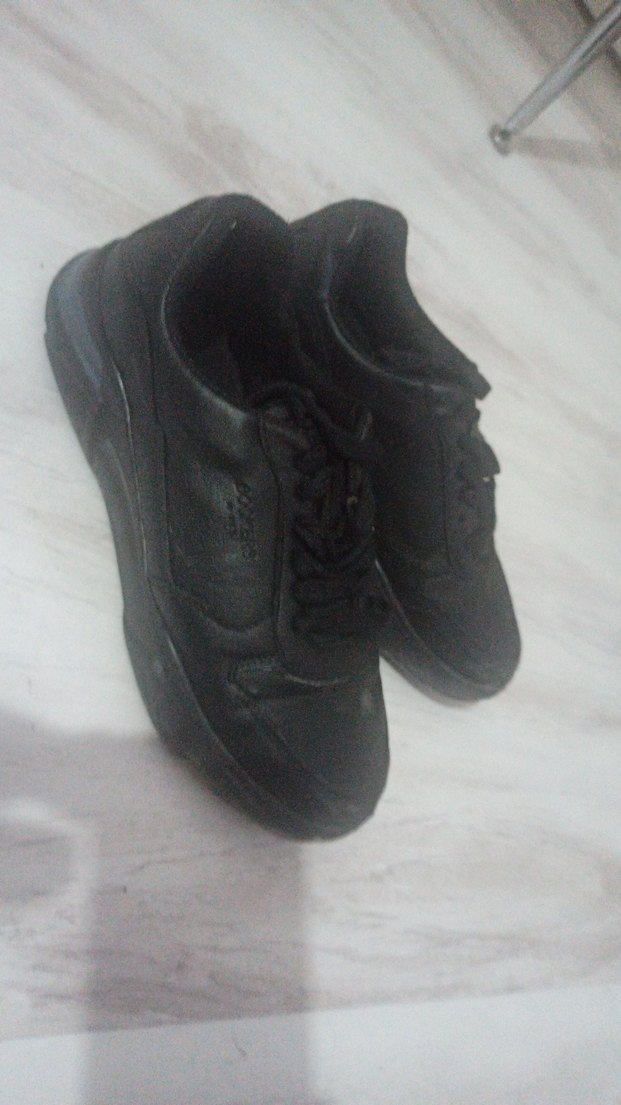 erkek Siyah Minimalist Spor Ayakkabı - Görsel 2