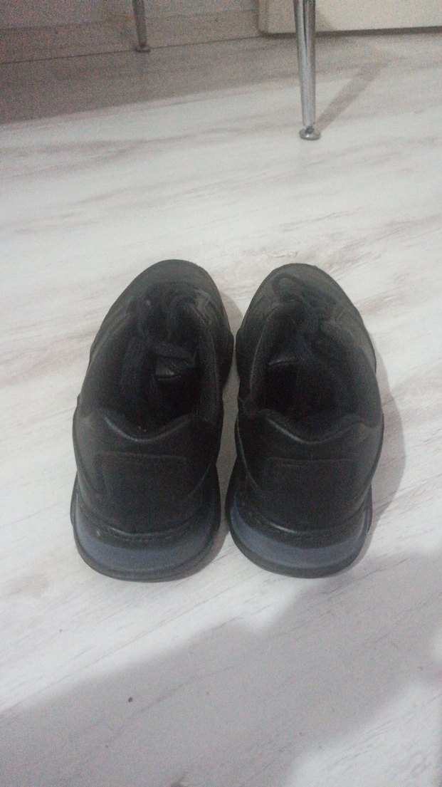 erkek Siyah Minimalist Spor Ayakkabı - Görsel 3