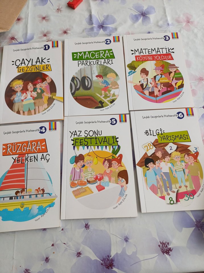Çaylak Gezginlerle Matematik Seti 10 Kitap - Görsel 2