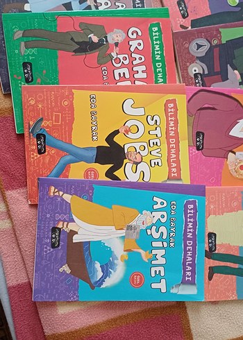 Bilimin Dehaları Çocuk Kitapları Seti - Görsel 3