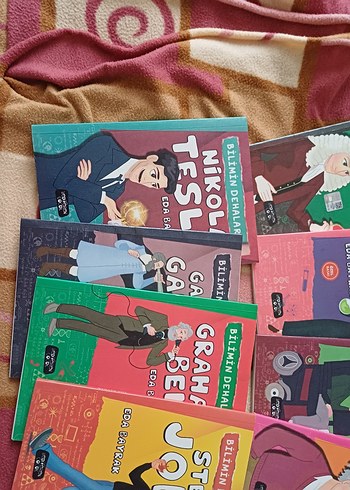 Bilimin Dehaları Çocuk Kitapları Seti - Görsel 2