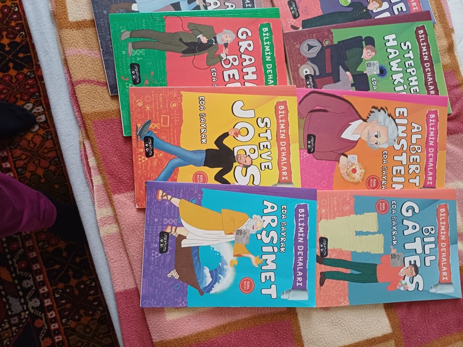 Bilimin Dehaları Çocuk Kitapları Seti - Görsel 3