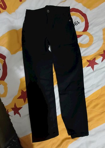 LCW Erkek Çocuk Siyah Düğmeli Denim Pantolon - Görsel 6