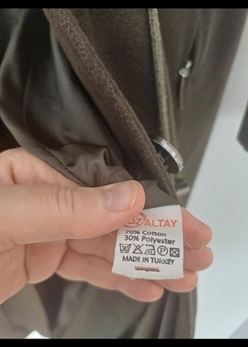 Kürk Detaylı Uzun Kahverengi Kadın Kaban - Görsel 3