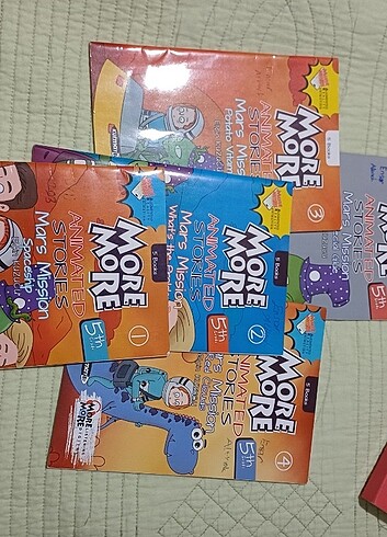 More&more 5. Sin8f ingilizce hikaye kitap seti  - Görsel 3