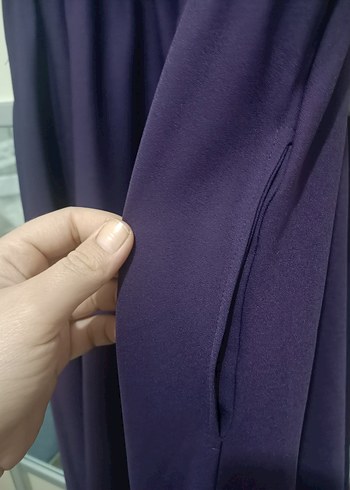 xxl Beden mor Renk Mor Salaş midi Elbise