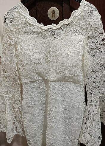 40 Beden beyaz Renk Nişan söz nikah düğün elbisesi