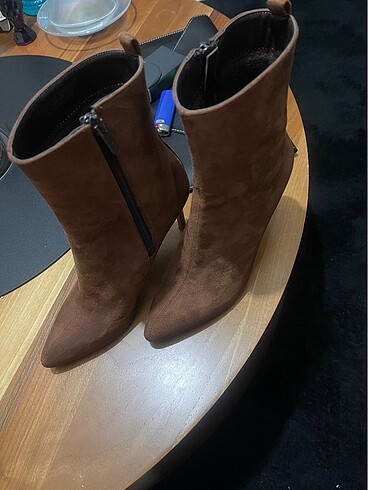 Nine West Süet topuklu bot