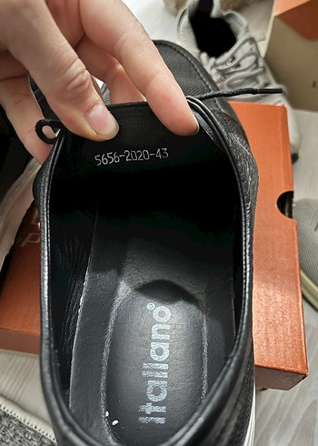 Erkek Siyah Gri Günlük Spor Ayakkabı - Görsel 2