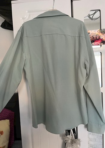 Turkuaz Regular Fit Düğmeli Erkek Gömlek - Görsel 3