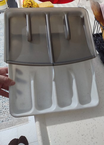 Gri Çatal Kaşık Düzenleyici - Görsel 3