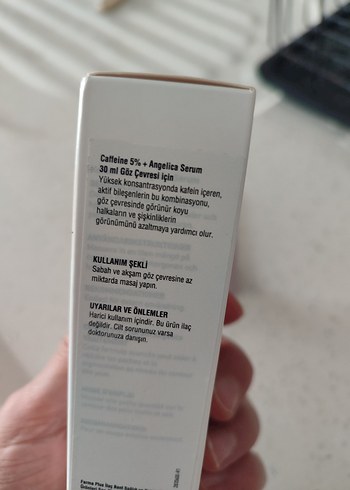 Bionnex The Nordea Kafein ve Angelica Serumu 30 ml - Görsel 3