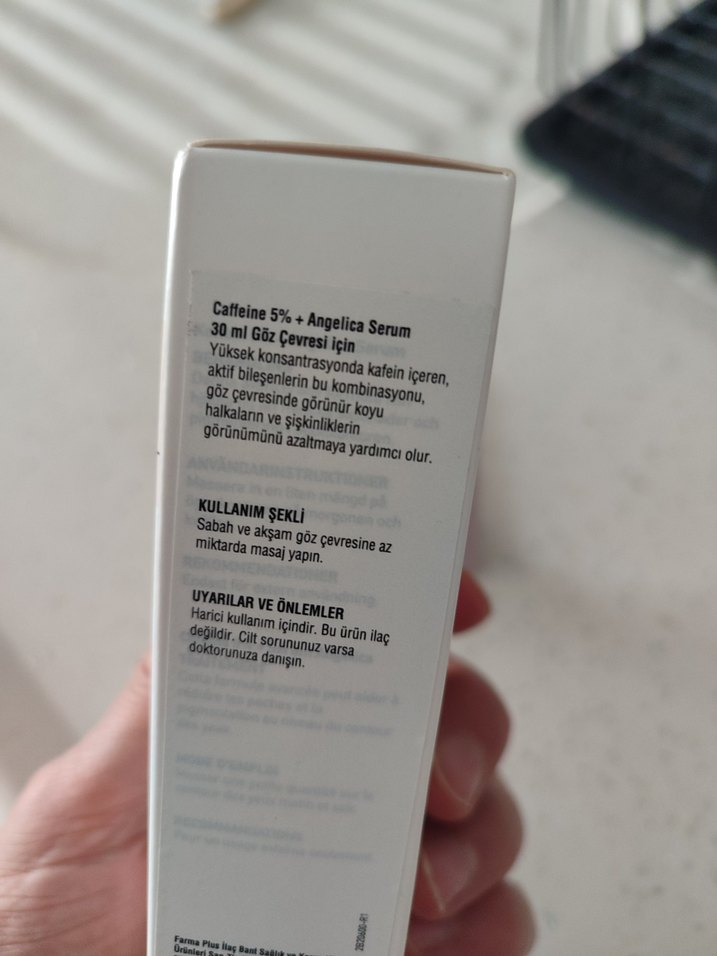 Bionnex The Nordea Kafein ve Angelica Serumu 30 ml - Görsel 3