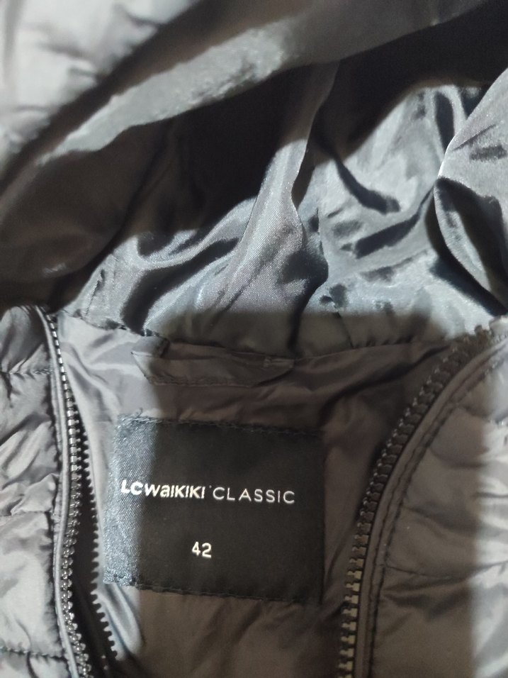 Erkek Siyah Fermuarlı Sokak Stili Mont - Görsel 5