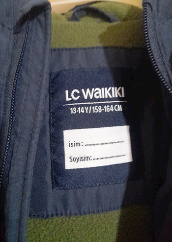 LC Waikiki Mavi Kapüşonlu Erkek Mont