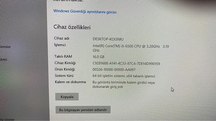  Beden Renk MSI 1060 ekran kartlı oyuncu kasası