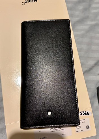 Mont Blanc Montblanc Siyah Erkek Cuzdani