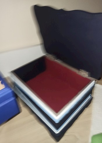 Beden Osmanlıca Kitap Şeklinde Dekoratif Kutu