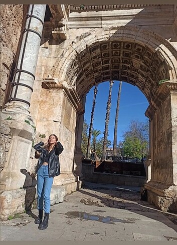 Stradivarius Deri ceket