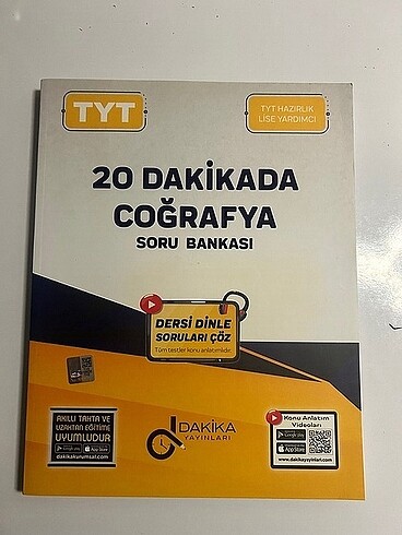 tyt coğrafya 20 dakika yayınları