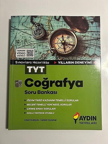 Tyt coğrafya aydın yayınları