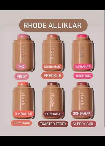 Diğer 1 ADET rhode skin allık 