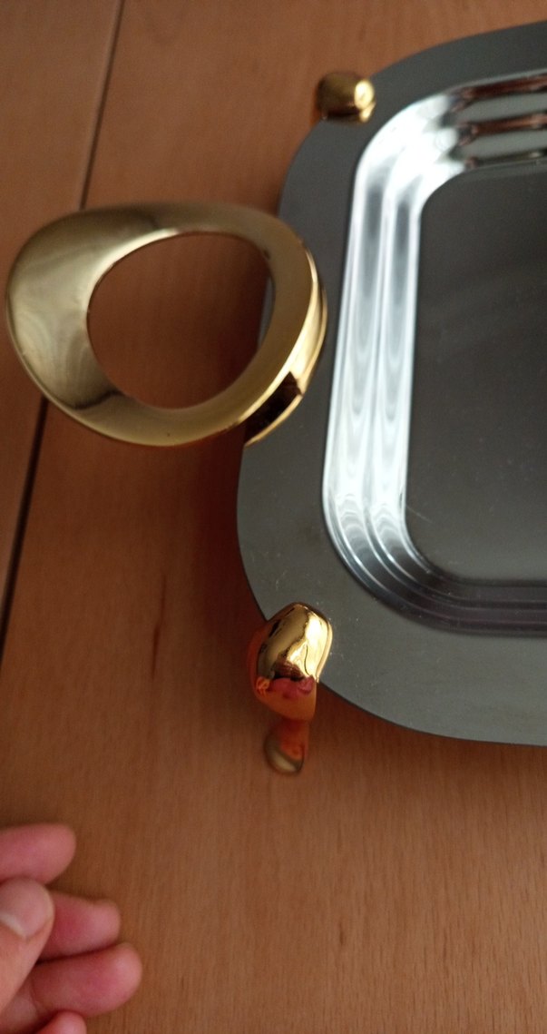 gümüş söz ve nişan tepsisi - Görsel 3