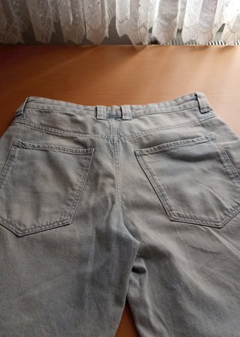 açık mavi, bol paça, salaş ve rahat kesim, günlük ve spor - Görsel 9