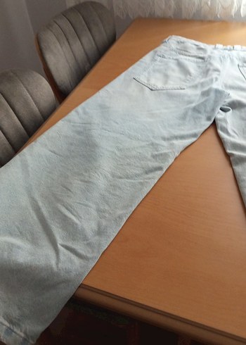 açık mavi, bol paça, salaş ve rahat kesim, günlük ve spor - Görsel 10