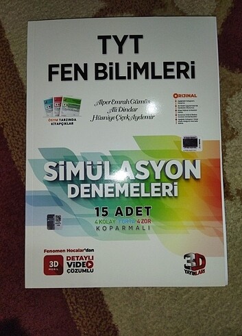 3D Yayınları Tyt Fen Bilimleri Denemesi