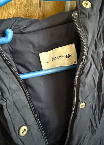 Lacoste Lacoste Düğmeli fermuarlı Midi Mavi Yağmurluk