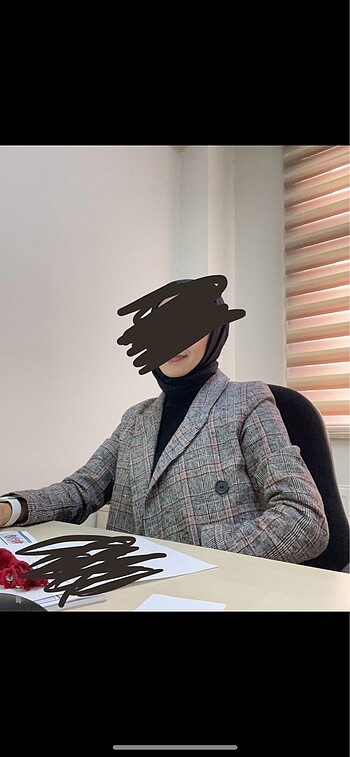 gri ekose ceket