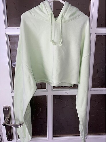 bershka crop sweat
