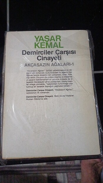  YAŞAR KEMAL DEMİRCİLER ÇARŞISI CİNAYETİ AKÇASAZIN AĞALARI-1